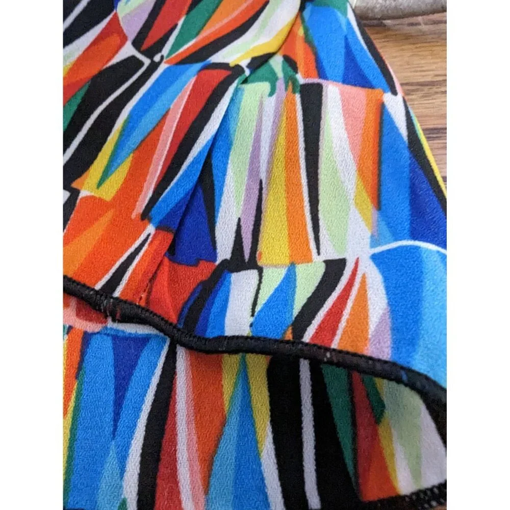 Premise Lightweight Flowy‎ Midi Skirt Size Small